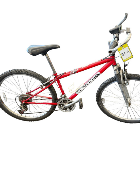 Vist Large View of Product Image Which is Used Mongoose SR SUNTOUR Mountain Bike Mens Red 33-37cm - 13-14" - XS Frame