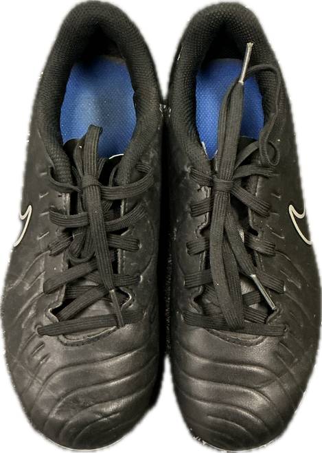 Vist Large View of Product Image Which is Used Nike Soccer Cleats White/Black/Royal Junior 03