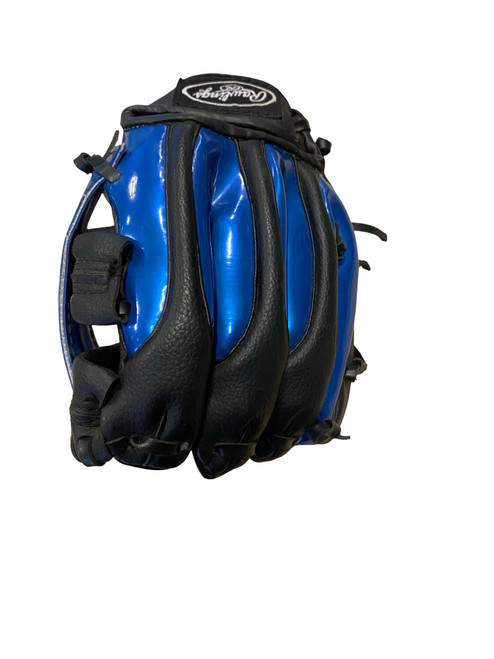 Vist Large View of Product Image Which is Used Rawlings PL55 BB/SB Glove T-ball Black 8"