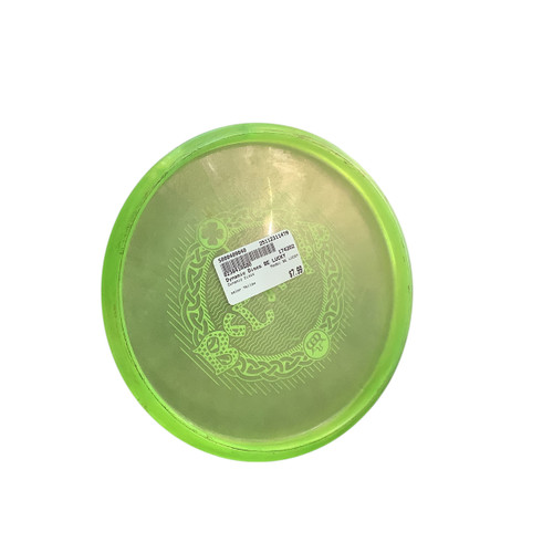 Vist Large View of Product Image Which is Used Dynamic Discs BE LUCKY Disc Golf Mid Range Yellow