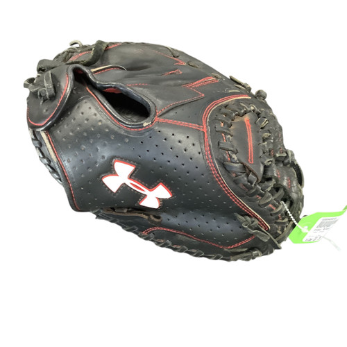 Vist Large View of Product Image Which is Used Under Armour UACM-100A BB/SB Catchers RH Throw Black 30"