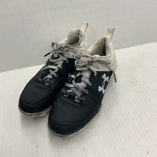 Vist Large View of Product Image Which is Used Under Armour BB/SB Cleats Black Junior 04