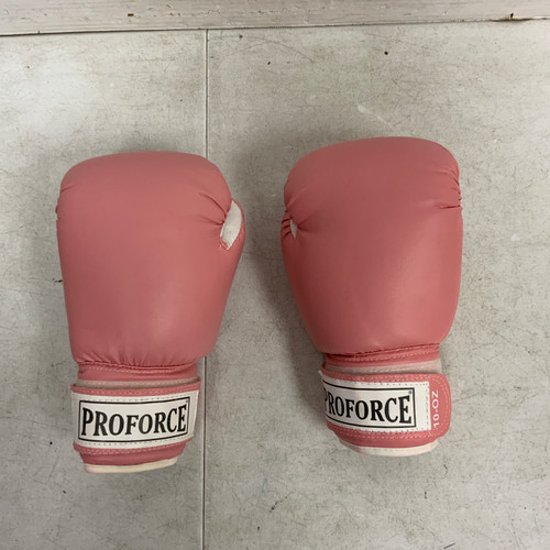 Vist Large View of Product Image Which is Used PROFORCE Boxing Gloves Pink Junior