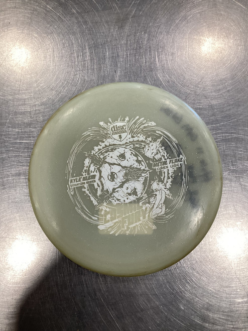 Vist Large View of Product Image Which is Used Discmania COSMIS FURY 2 174G Disc Golf Putter White