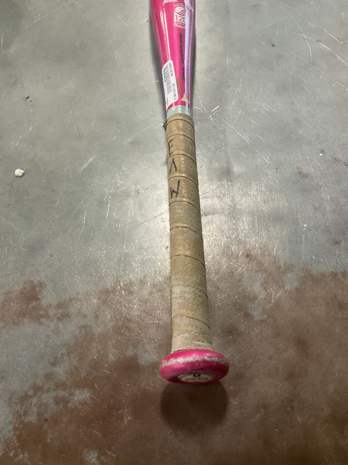 Vist Large View of Product Image Which is Used Easton PINK SAPPHIRE BB/SB USSSA 2 5/8 Bat 25"