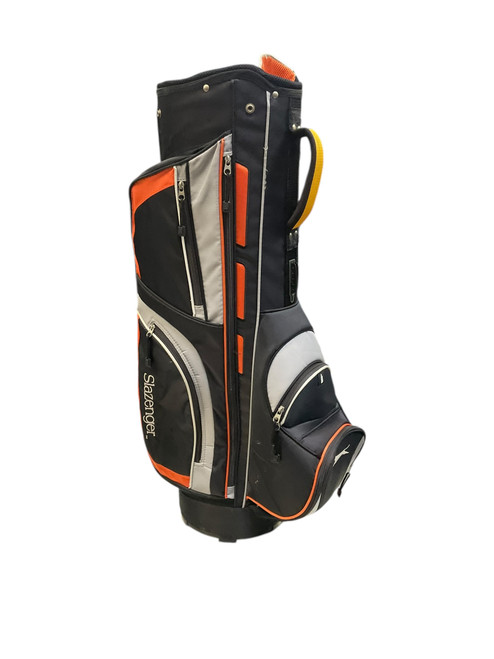 Vist Large View of Product Image Which is Used Slazenger CART BAG Mens Cart Bag Black