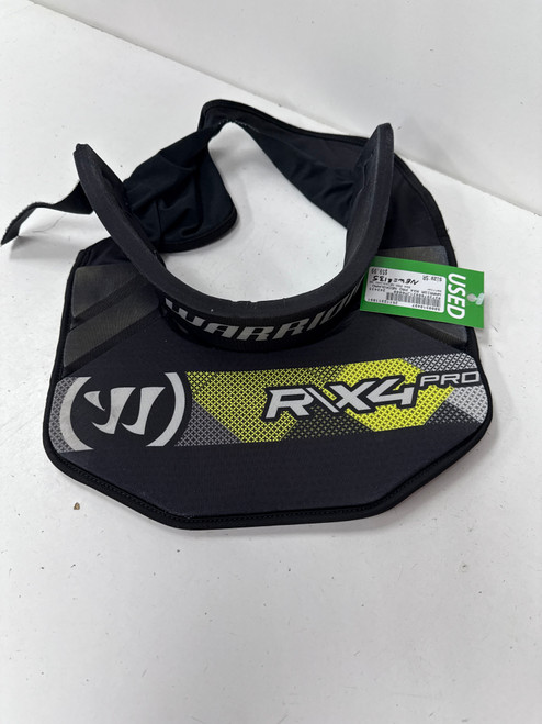 Vist Large View of Product Image Which is Used Warrior RX4 PRO NECKGUARD SR Goalie Accessory Senior (new= $135)