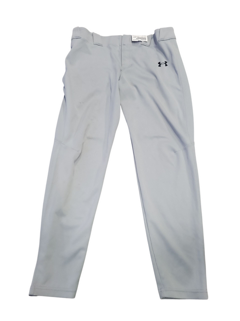 Vist Large View of Product Image Which is Used Under Armour BB/SB PANTS BB/SB Pant Boys Grey XL