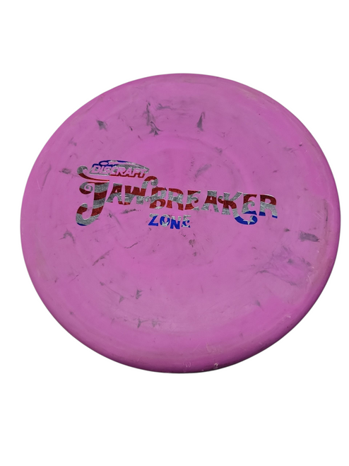Vist Large View of Product Image Which is Used Discraft ZONE Disc Golf Mid Range Pink