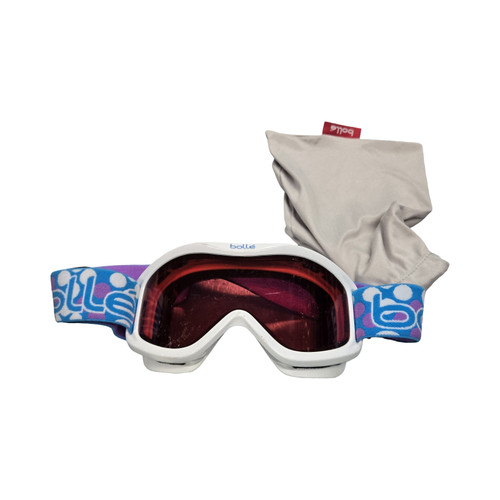 Vist Large View of Product Image Which is Used Bolle Snow Goggles Youth Carolina Blue