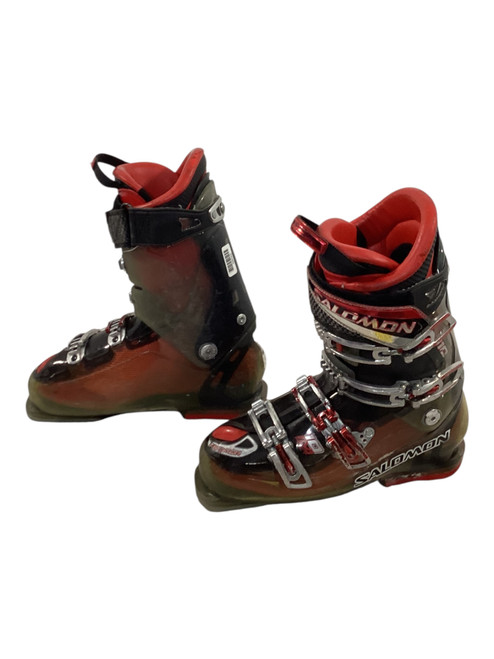 Vist Large View of Product Image Which is Used Salomon IMPACT 10 Mens DH Ski Boot Green 275 MP - M09.5 - W10.5