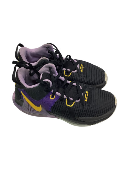 Vist Large View of Product Image Which is Used Nike Basketball Shoes M Black Senior 8.5