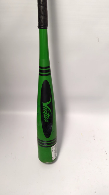 Vist Large View of Product Image Which is Used Victus VIBE RED CRAYON BAT BB/SB USA 2 5/8 Bat 28"