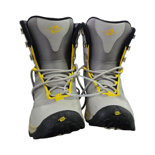 Vist Large View of Product Image Which is Used Morrow SB BOOTS Boys Snowboard Boots Grey Junior 05