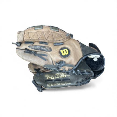 Vist Large View of Product Image Which is Used Wilson A0427 BB/SB Glove LH Throw Brown 10 1/2"