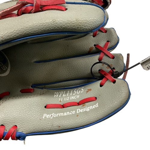 Vist Large View of Product Image Which is Used Rawlings PLAYERS SERIES BB/SB Glove RH Throw Grey 11 1/2"