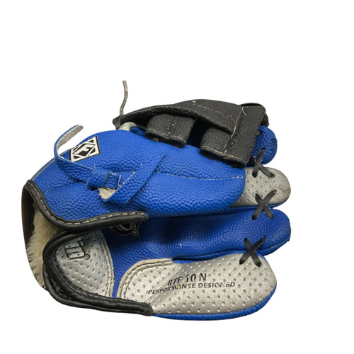 Vist Large View of Product Image Which is Used Franklin RTP LIGHTNING BB/SB Glove RH Throw Royal Blue 10"