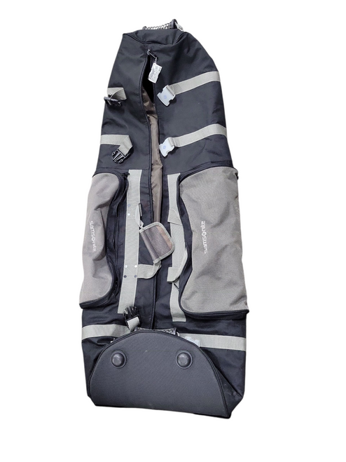 Vist Large View of Product Image Which is Used Samsonite SOFT CASE WHEELED Travel Bag Black