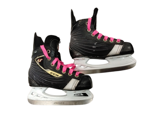 Vist Large View of Product Image Which is Used CCM U+ 06 Youth Hockey Skate Youth 12.0