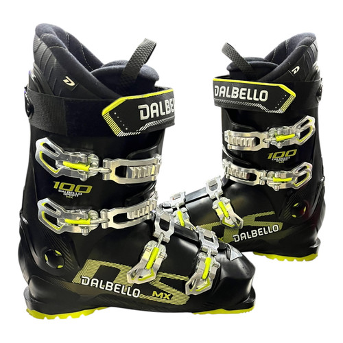 Vist Large View of Product Image Which is Used Dalbello MX 100 Mens DH Ski Boot Black 295 MP - M11.5
