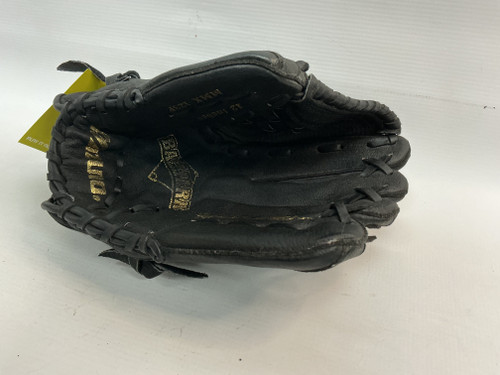 Vist Large View of Product Image Which is Used Mizuno LEFT HAND GLOVE BB/SB Glove LH Throw Black 11"