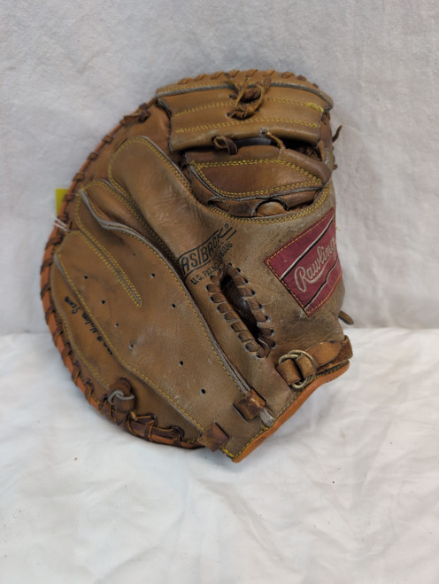 Vist Large View of Product Image Which is Used Rawlings RCM30 BB/SB Catchers RH Throw Brown 30"