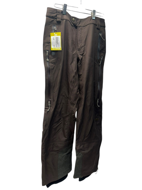 Vist Large View of Product Image Which is Used Snow Pants W Brown MD