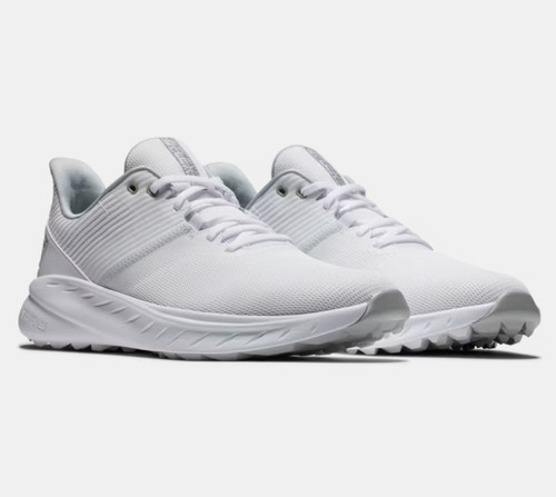 Vist Large View of Product Image Which is New FootJoy Flex Golf Shoes SZ 9.5 White