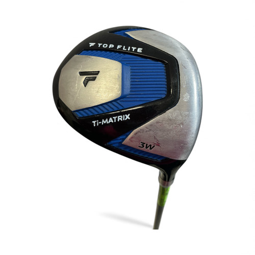Vist Large View of Product Image Which is Used Top Flite TI MATRIX Mens Fairway Wood RH 3 Wood