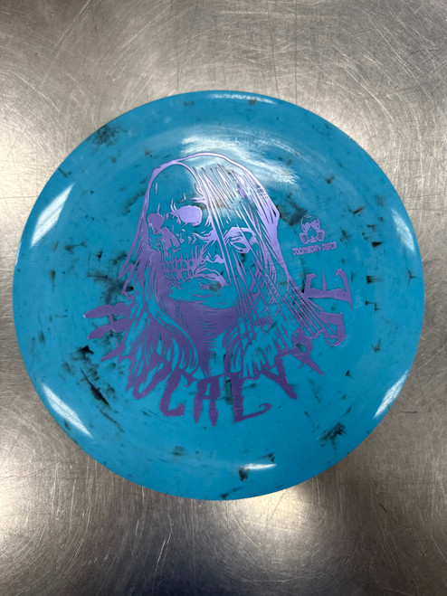 Vist Large View of Product Image Which is Used DOOMSDAY APOCALYPSE Disc Golf Driver Carolina Blue