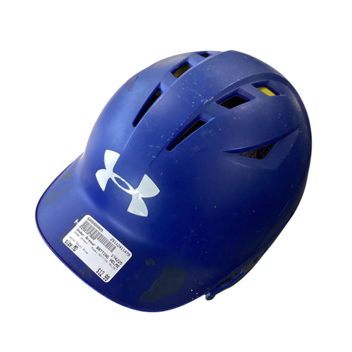 Vist Large View of Product Image Which is Used Under Armour BATTING HELMET Batting Helmet Mask Royal Blue MD