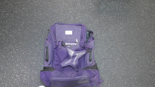 Vist Large View of Product Image Which is Used Easton BACKPACK BB/SB Player Backpack Purple