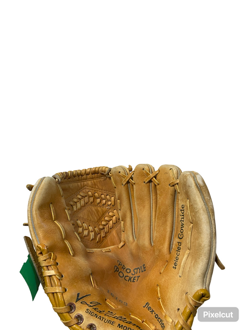 Vist Large View of Product Image Which is Used USA TED WILLIAMS PRO STYLE BB/SB Glove LH Throw Brown 11"