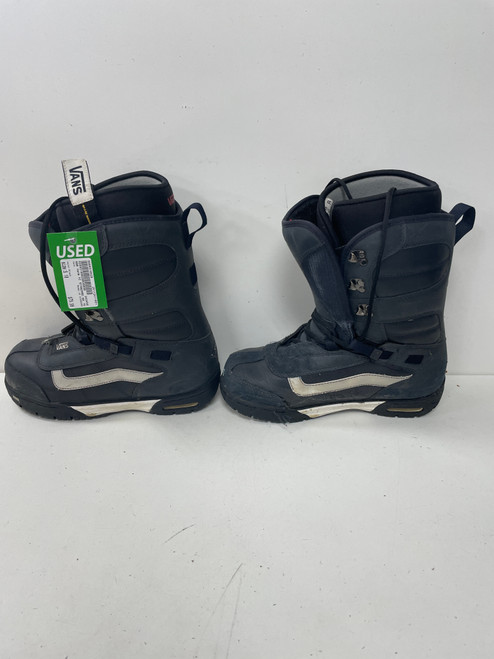 Vist Large View of Product Image Which is Used Vans HI STANDARD Mens Snowboard Boots Black Senior 10