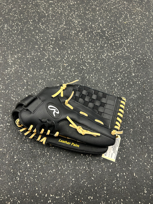 Vist Large View of Product Image Which is Used Rawlings SS13W BB/SB Glove RH Throw Black 13"