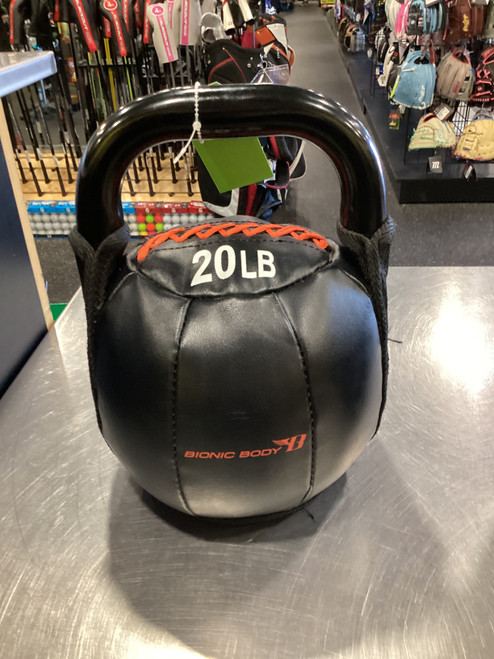 Vist Large View of Product Image Which is Used Kettle Dumbbell (Each) Black 20 lb