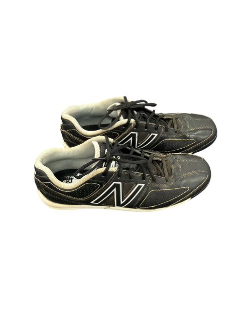Vist Large View of Product Image Which is Used New Balance 30/30 BB/SB Cleats Black Senior 12