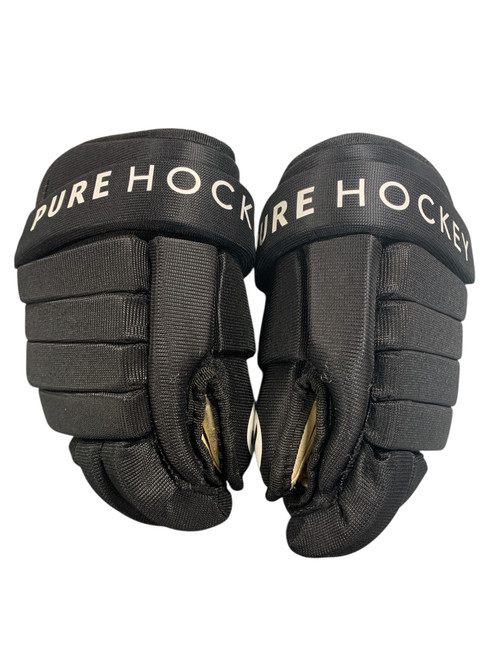 Vist Large View of Product Image Which is Used Pure Hockey 11 IN GLOVES Junior Gloves Black 11"