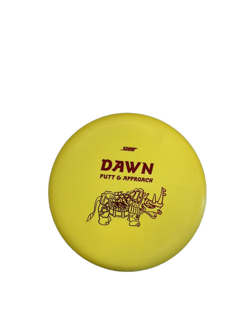 Vist Large View of Product Image Which is Used XCOM DAWN Disc Golf Putter Yellow