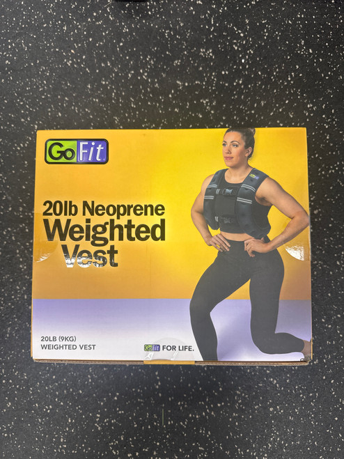 Vist Large View of Product Image Which is New GOFIT 20-LB NEOPRENE WEIGHTED VEST