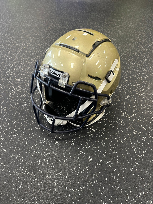 Vist Large View of Product Image Which is Used Schutt F7 FB Helmet Gold LG