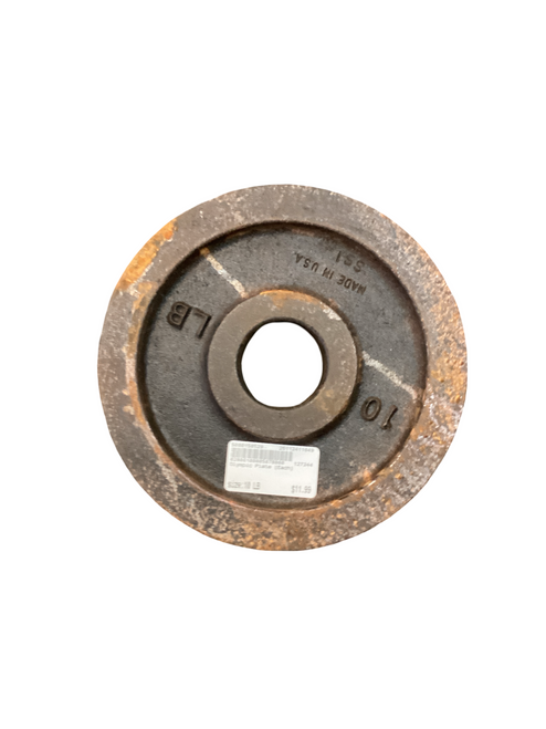 Vist Large View of Product Image Which is Used Olympic Plate (Each) 10 lb