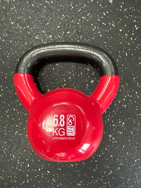 Vist Large View of Product Image Which is New 15-LB VINYL KETTLEBELL