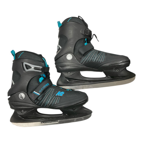 Vist Large View of Product Image Which is Used K2 ALEXIS ICE Womens Softboot Skate Black Senior 10
