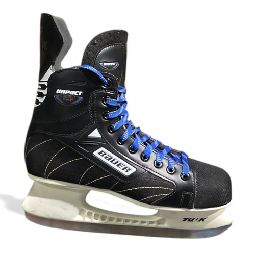 Vist Large View of Product Image Which is Used Bauer IMPACT 100 PRO Senior Hockey Skate Senior 9