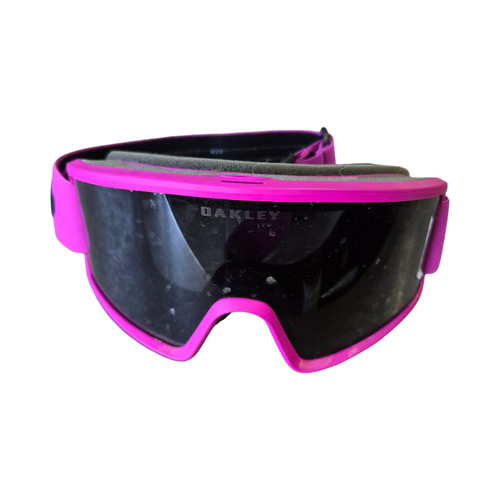 Vist Large View of Product Image Which is Used Oakley Snow Goggles Adult Purple