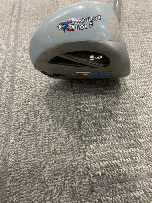 Vist Large View of Product Image Which is Used PATRIOT GOLF F35 Mens Fairway Wood RH 5 Wood