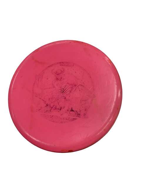 Vist Large View of Product Image Which is Used Innova STAR INVADER Disc Golf Putter Pink