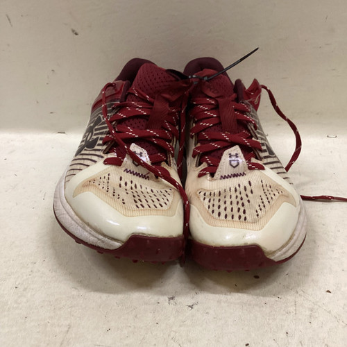 Vist Large View of Product Image Which is Used Under Armour YARD TURFS BB/SB Cleats Red And White Senior 7