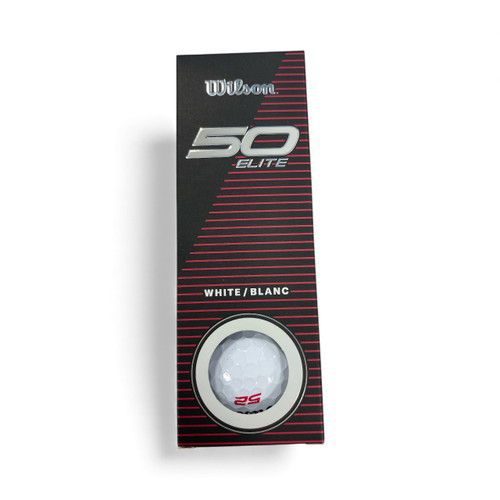 Vist Large View of Product Image Which is Used Wilson 50 ELITE 3 Ball - Golf Ball Sleeve